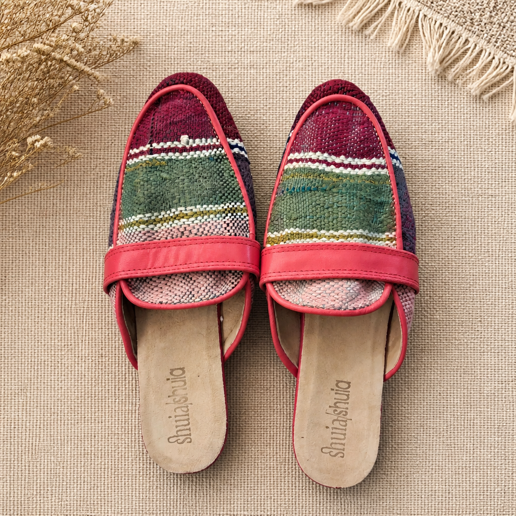 Mules Gala Vermelho