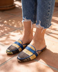 Mules Gala Azul